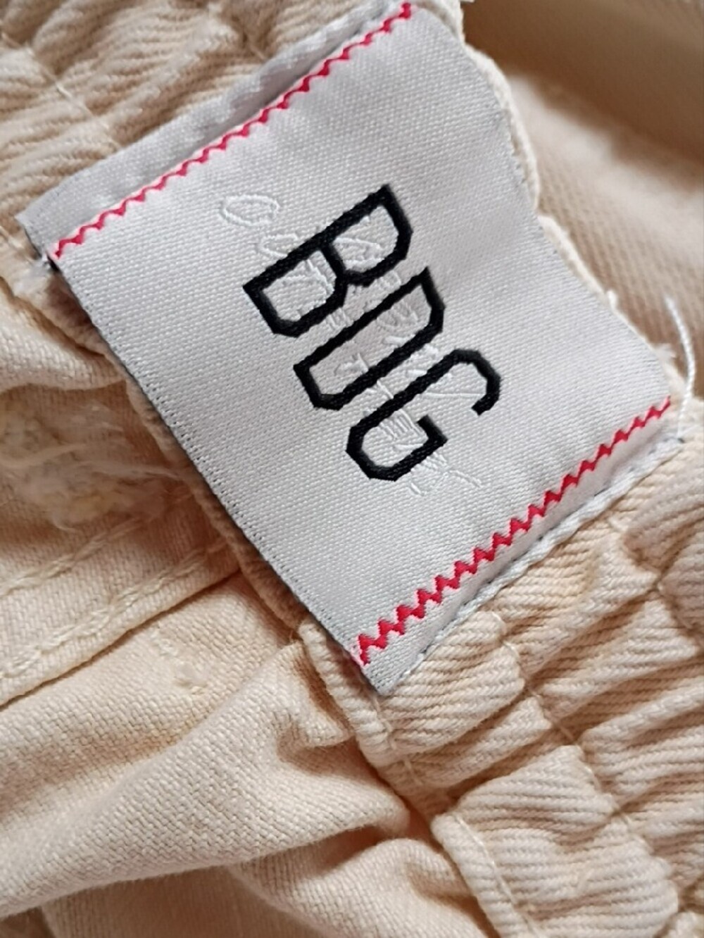 BDG  Women's Cream Urban Outfitters Y2k Cargo Pants Unisex Size 27 - Picture 10 of 13